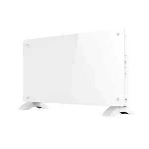 Calefactor panel de cristal 1500W, blanco 3100477