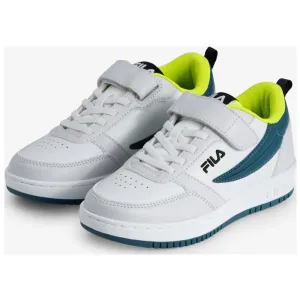FILA REGA NF Velcro Kids Sneaker, White-Chesapeake Bay, 35 E