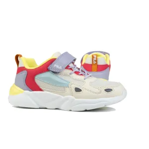 FILA VENTOSA CB Velcro Kids Sneaker, Turtledove-Thistle, 35