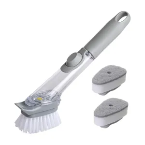 KKNE Brush with Dispenser, Grey, One Size