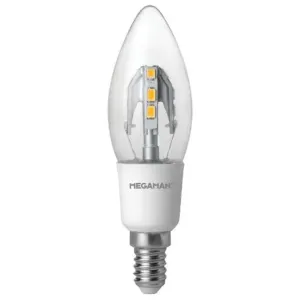 Megaman 4W E14 Small Edison Screw LED Light Bulb, Warm White