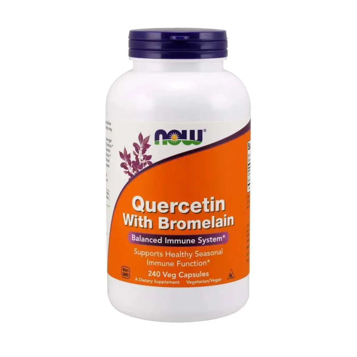 Now Quercetina con Bromelian 240 C'apsulas Veg 240 g Now Quercetina con Bromelian 240 C'apsulas Veg 240 g