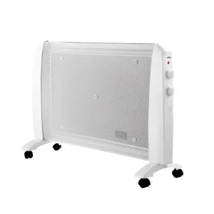 Radiador blanco de mica 2000W, radiador 54x79x27cm, bajo con